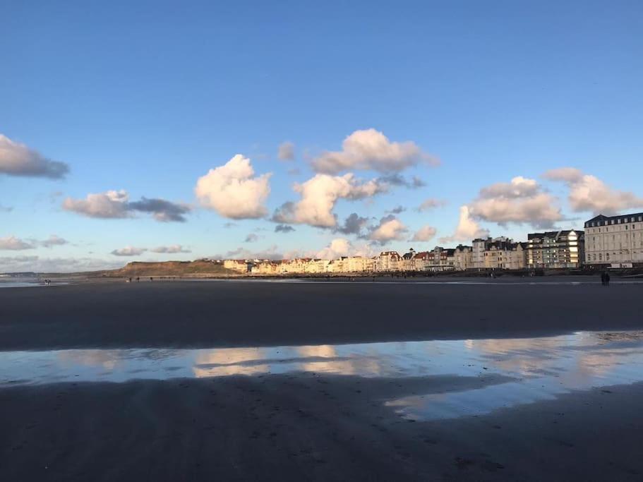 Studio Le P'Tit Wims A 350 M De La Plage Wimereux Exterior foto