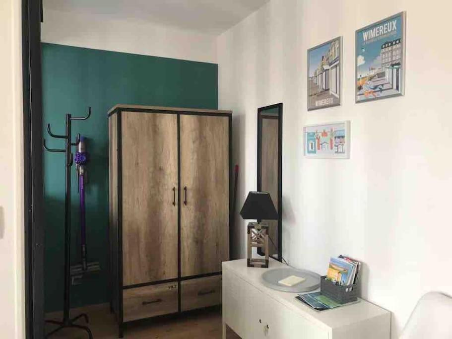 Studio Le P'Tit Wims A 350 M De La Plage Wimereux Exterior foto